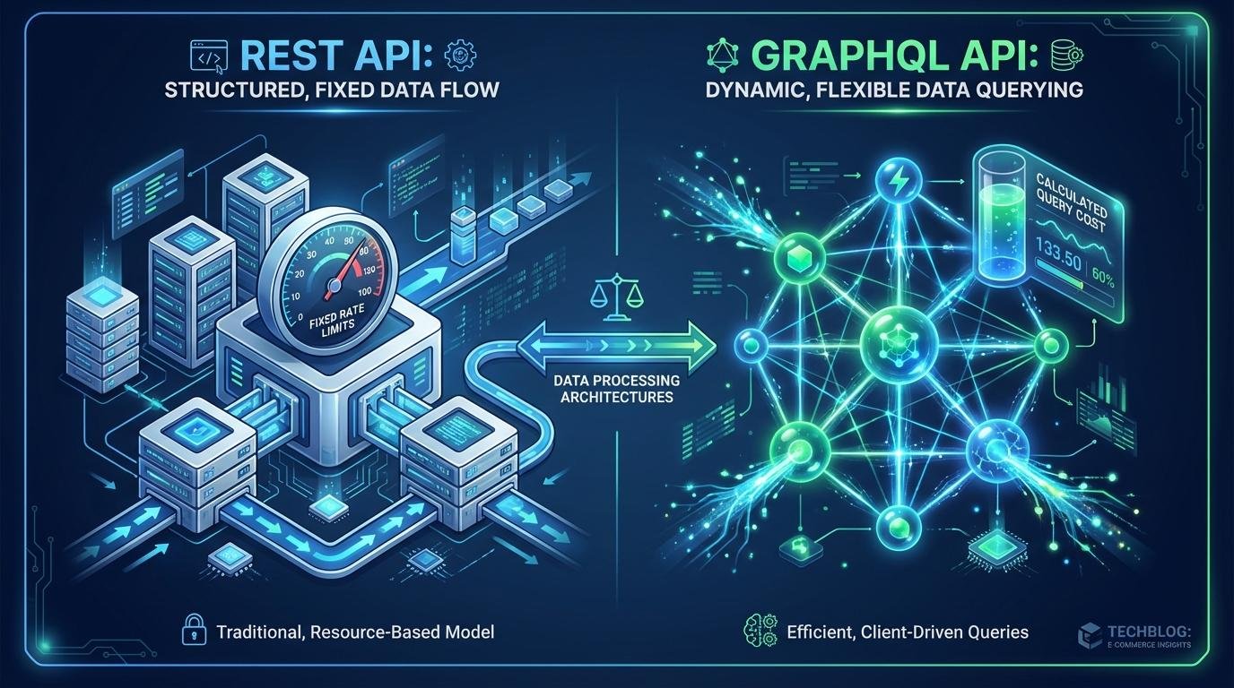 Shopify REST API Rate Limits vs. GraphQL
